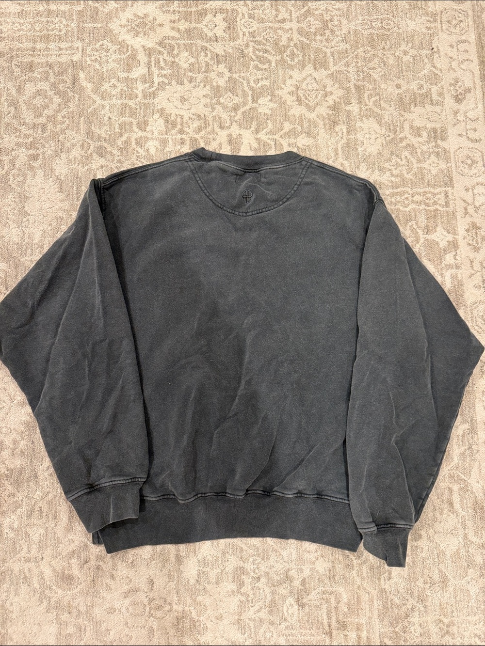 Anine Bing Black 'PARIS' Crewneck Sweatshirt - Picture 2 of 5